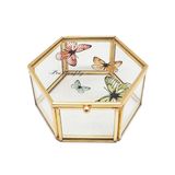 Customized Gift Glass Jewelry Box Jb-1076