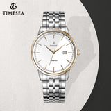 Men Steel Display Analog Quartz Watch Wrist Watch 72640