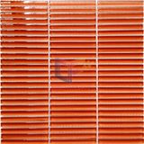 Crystal Tile Orange Color in Strip Shape Mosaic (PT108)