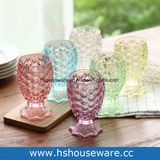 Pineapple Style Colourful Glass Mug
