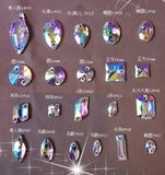 Teardrop AB Color Sew on Stones Beads for Wedding Dress