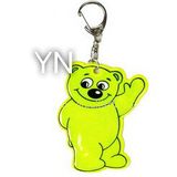 Qute Bear Reflective Key Chain