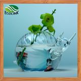 Crystal Snails Flower Vase for Water Plant