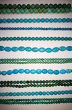 Semi Precious Stone Blue Turquoise Crystal Loose Bead