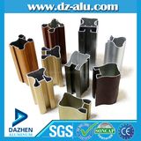 Aluminum Profile for Kitchen Cabinet Cupboard Crystal Steel Door with Different Colors