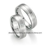Men Women Lovers Valentine Christmas Gift Wedding Silver Eternity Rings Promise Love Forever Crystal Couple Rings