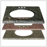 Natural Stone Brown / Yellow / Red Granite Vanity Top
