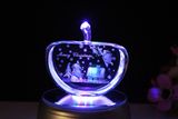 Crystal 3D Inner Laser Christmas Gift