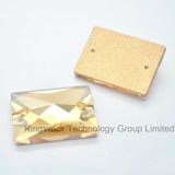 18X25mm Rectangle Clear Sew on Crystal Glass Stones