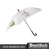 23-Inch White Promotional Umbrella (STUM23W)
