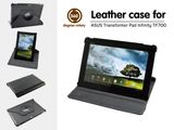 Luxury High Quality 360 Degree Rotating PU Leather Case Cover for Asus Transformer Pad Infinity TF700 with Stand