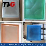 Clear or Colored Glass Block / Glass Brick with Different Designs