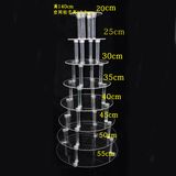 Newest Acrylic Wedding Cake Display Stand