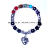 Natural Semi Precious Stone Crystal Beaded Charming Bracelet Gemstone Jewelry