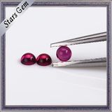 Various Color Synthetic Corundum Round Cabochon Shape