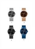 Elegant Quartz Whatch Woman Crystal Bezel Watch