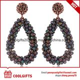 2017 Fashion Multicolor Crystal Bohemia Style Drop Shape Earrings