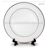 Sublimation White Ceramic Plates with Heat Press Printing