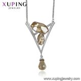 Necklace-00411 Xuping New Arrival Creative Designs Jewelry, Crystals From Swarovski Fancy Necklace
