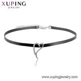 44324 Fashion Elegant Rhodium Imitation Jewelry Chain Pendant in Alloy Copper