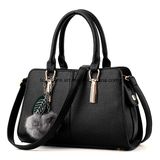Women PU Fashion Evening Leather Hand Bag Designer Lady Handbag (FTE-052)