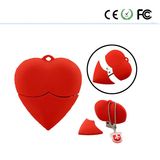 Lovely Red Heart Model USB 2.0 Memory Stick Flash Pen Drive