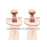 Geometrical Fashion Alloy Exaggerated Fringe Big Tassels Earrings Jewelry Gift