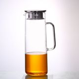 2018 New Handmade Clear High Borosilicate Glass Cup 1200ml De3202