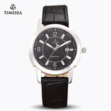 Fashion Watches Stainless Steel Quartz Watch Mens and Ladies Watch with Leather Band72193
