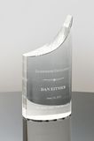 Recognition Rewards Trophy Eddy Leadership Crystal Award