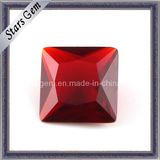 New Fashion China Red Square Shape Glass