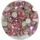 Pink Rhinestone Flat Back Crystal Ss16 (4.0mm) Supreme Quality