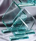 Custom Made Crystal Glass Trophy Awards Manufacturer