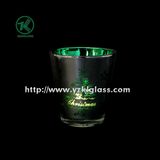 Color Double Wall Glass Candle Cup by SGS, BV (5.3*7.5*8.3)