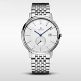 Stainless Steel Waterproof Wristband Fashion Quartz Men Watch 72472
