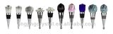 Crystal Wine Stoppers with Many Colors for Gifts
