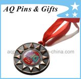 Custom 3D Medal in Antique Gold