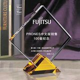 Custom Crystal Trophy Awards with Engraving for Business Gifts (Ks14086)
