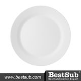 10 in. White Plastic Plate