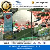 Geodesic Tent with PVC 850g/Sqm