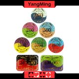 Custom Printed Design / Poker Chips of Crown Bronzing Casino Chips Ym-Cp016/Cp017