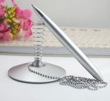 Promotional Sliver Metal Table Ball Pen with Logo Printed