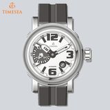 Stainless Steel Waterproof Wristband Fashion Sport Quartz Men Watch72367