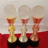 2018 New Triumph Crown Metal Crystal Trophy