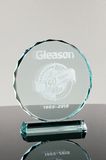 Cameo Faceted Jade Circle Awards (#5800)
