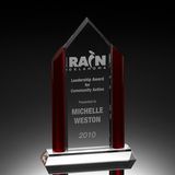 Red District Tower Crystal Award (#1125, #1126)