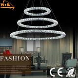 Three Rings Pendant LED Modern Crystal Chandelier