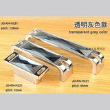 3 Size Grey Crystal Mirror Pull Handles for Furniture
