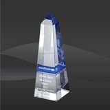 Blue Crystal Obelisk Award (SCT-B4108, SCT-B4110, SCT-B4112)