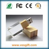 Premium Gift Crystal/Glass+Wood USB Memory Stick